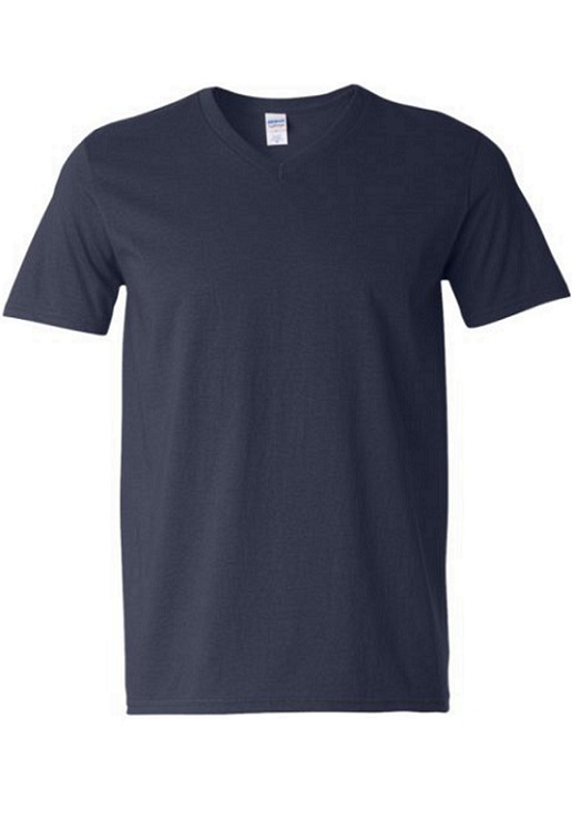 Ανδρικό T-shirt με λαιμόκοψη “V” 64V00 Gildan